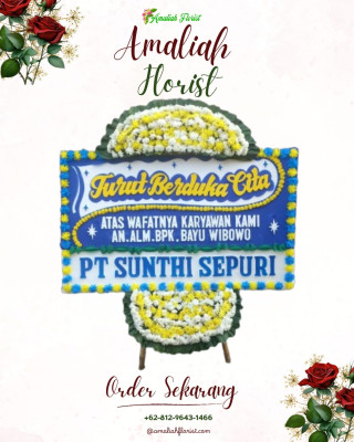 Papan Bunga Duka di Tegal Sari Ii